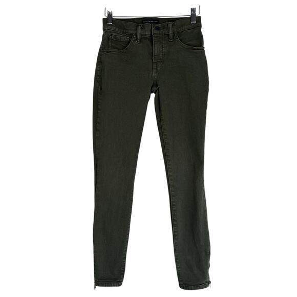 Lucky Brand Ava Mid Rise Super Skinny Jeans Size 0 Ankle Zipper Clean Girl Fall - Picture 1 of 9